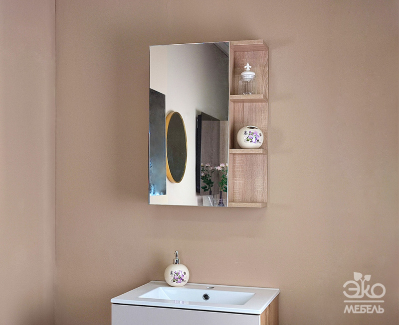 Мебель для ванной комнаты ЮТА "Кашемир/Дуб кастелло медовый/Дуб кастелло бренди"